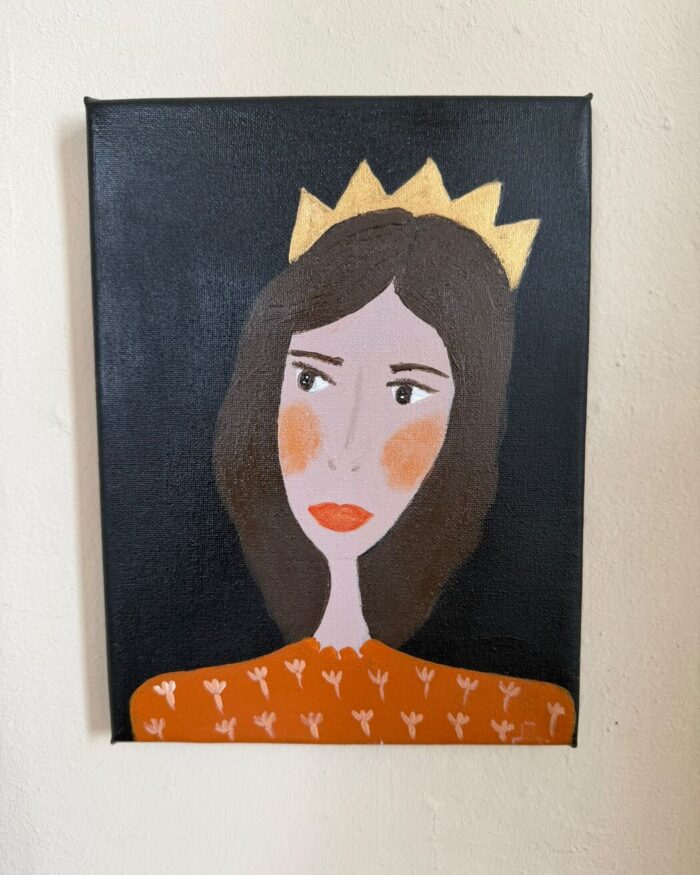 Donna con la corona